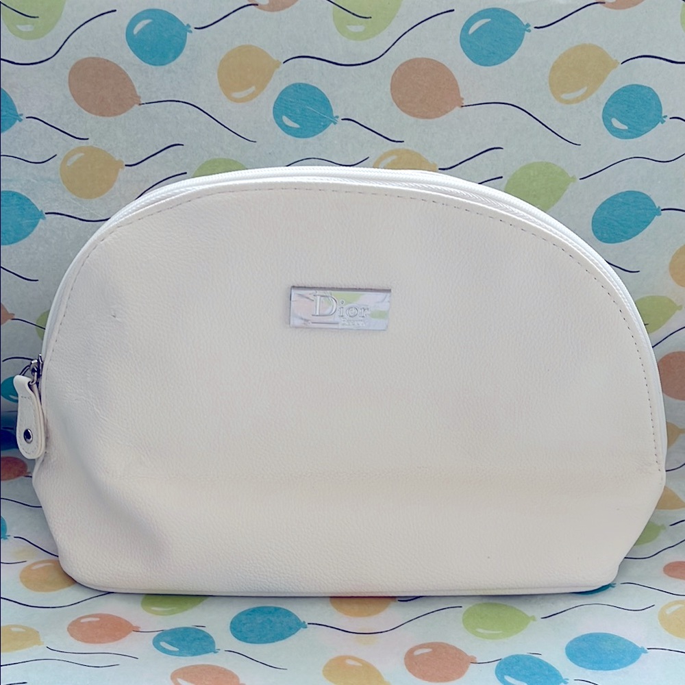 Dior Faux Leather Makeup Bags NEW